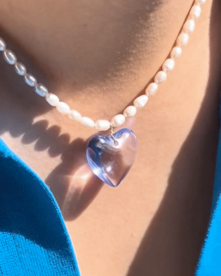 "Lover" Pearl Necklace